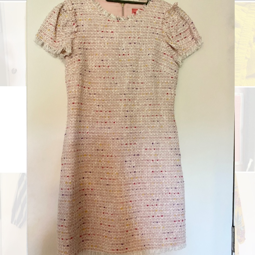 Tweed Kate Spade Multicolor Shift Dress